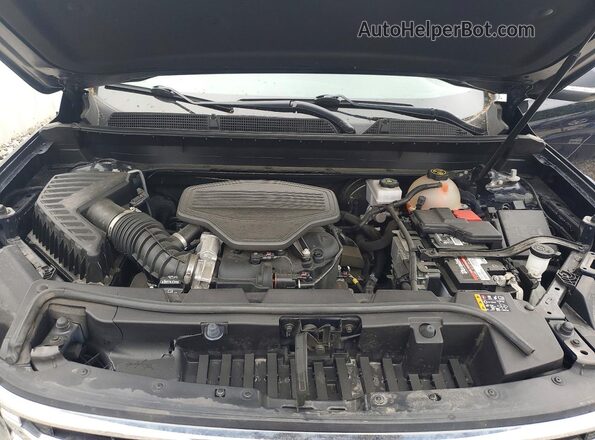 1GKKNRLS3MZ199109 2021 GMC ACADIA Синий Вид подкапотного пространства