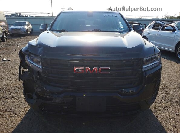 1GKKNRLS4MZ173991 2021 GMC ACADIA Black Front view