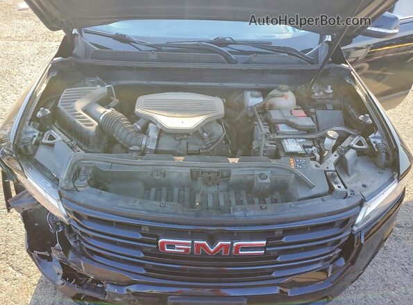 1GKKNRLS4MZ173991 2021 GMC ACADIA Black Engine compartment view