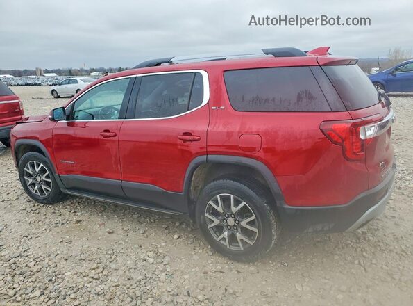 1GKKNRLS5MZ123245 2021 GMC ACADIA Red Trasero izquierdo