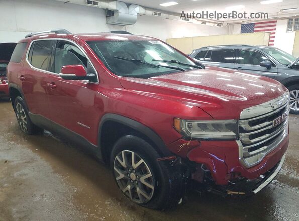 1GKKNRLS5MZ149120 2021 GMC ACADIA Red Przód prawy