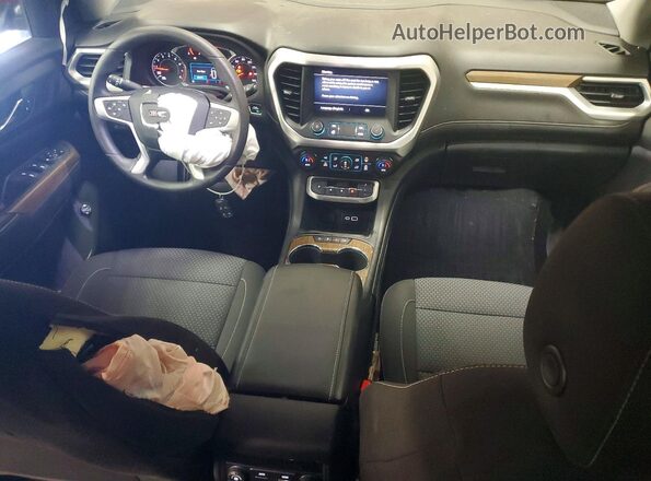 1GKKNRLS5MZ149120 2021 GMC ACADIA Red Widok deski rozdzielczej