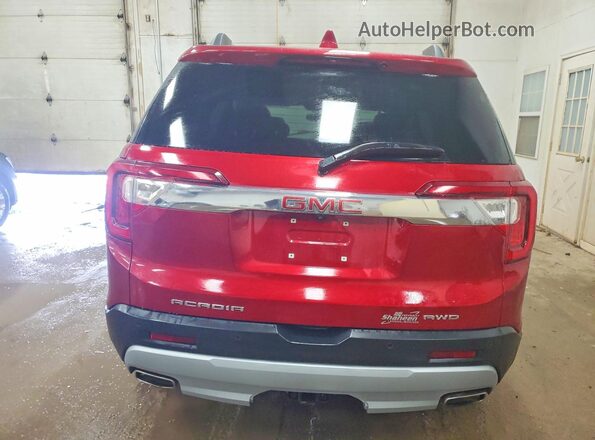 1GKKNRLS5MZ149120 2021 GMC ACADIA Red Widok z tyłu