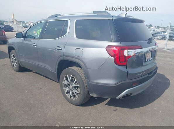 1GKKNRLS5MZ199435 2021 GMC ACADIA Серый Задняя левая четверть