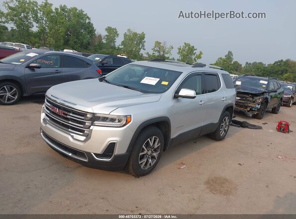 1GKKNRLS7LZ133631 2020 GMC ACADIA Silver Przód lewy