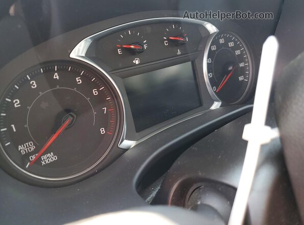 1GKKNRLS8LZ123853 2020 GMC ACADIA White Widok zestawu wskaźników