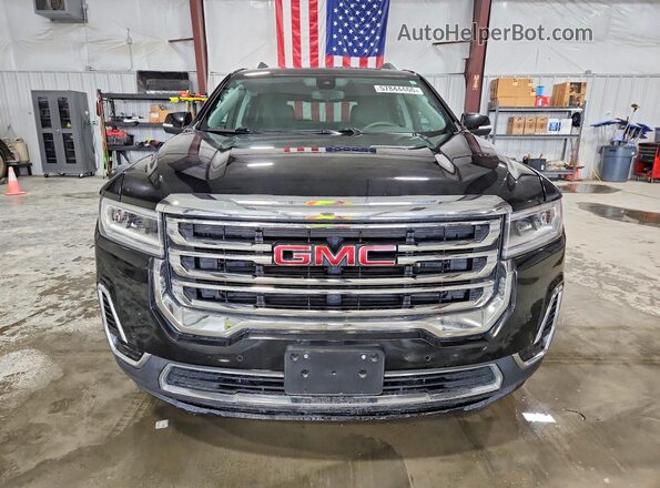 1GKKNRLSXMZ179763 2021 GMC ACADIA Black წინა ხედი