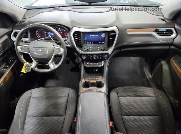 1GKKNRLSXMZ179763 2021 GMC ACADIA Black წინა პანელის ხედი