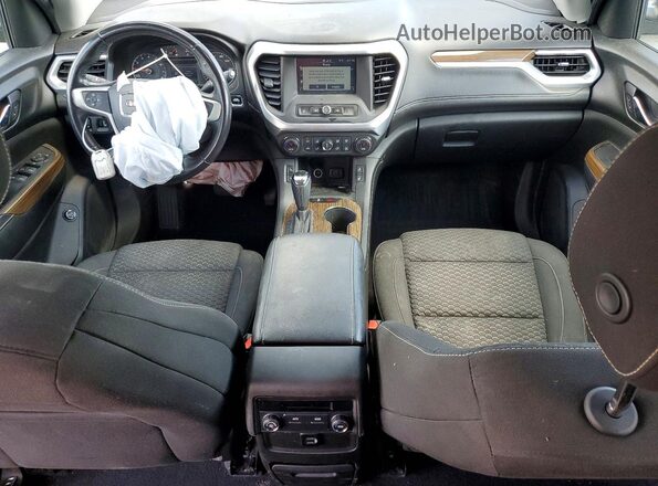 1GKKNSLA2JZ130227 2018 GMC ACADIA Черный Вид панели приборов