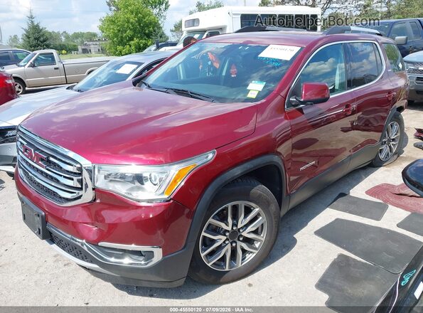 1GKKNSLA2JZ210790 2018 GMC ACADIA Red Przód lewy