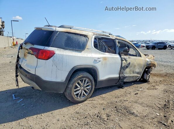 1GKKNSLA9HZ215320 2017 GMC ACADIA Белый Задняя правая четверть