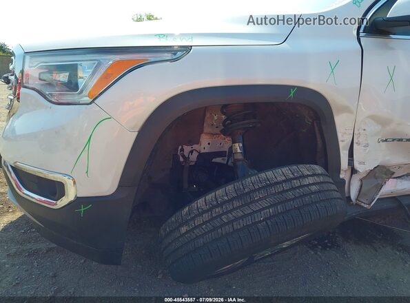 1GKKNSLA9KZ186067 2019 GMC ACADIA White Դիմացի տեսք