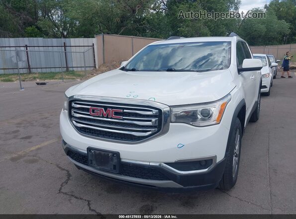 1GKKNSLS0KZ256368 2019 GMC ACADIA White წინა ხედი