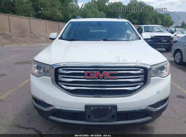 1GKKNSLS0KZ256368 2019 GMC ACADIA White ხელსაწყოთა პანელის ხედი