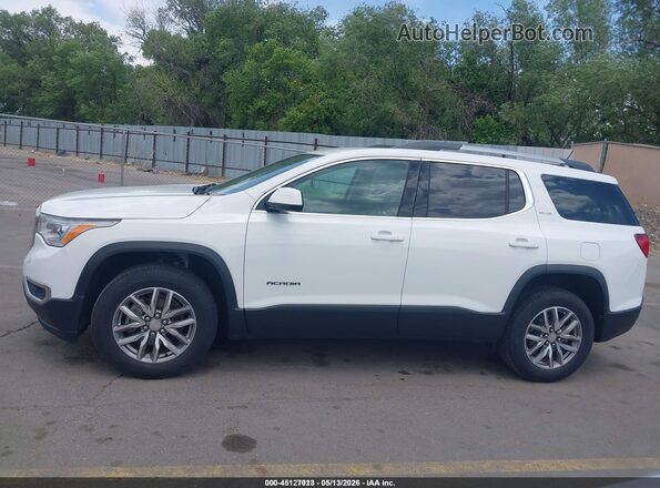 1GKKNSLS0KZ256368 2019 GMC ACADIA White სალონის 360-გრადუსიანი ხედი
