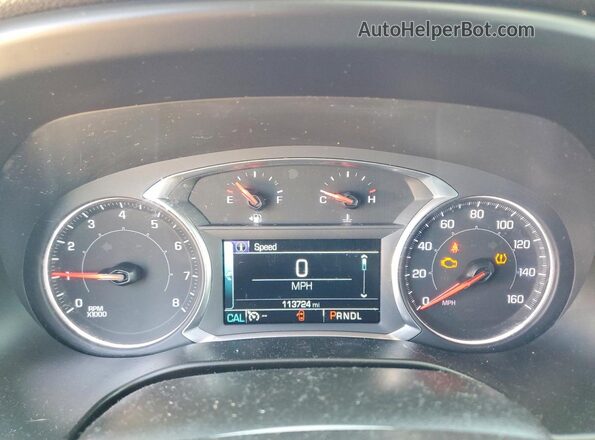1GKKNSLS1KZ124896 2019 GMC ACADIA Gray Instrument cluster view