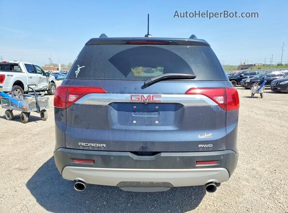 1GKKNSLS1KZ124896 2019 GMC ACADIA Gray Rear view