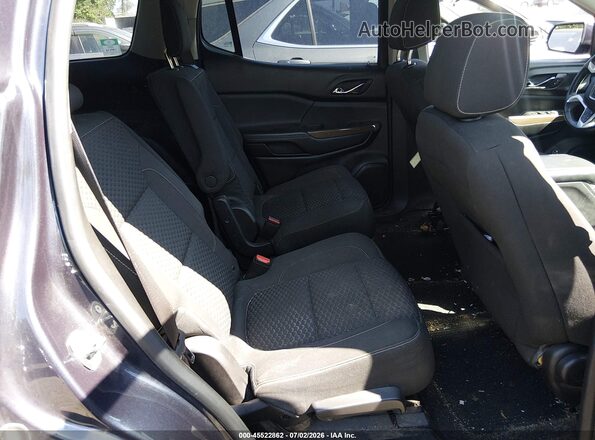 1GKKNSLS4JZ123434 2018 GMC ACADIA Blue Vista de la etiqueta del VIN