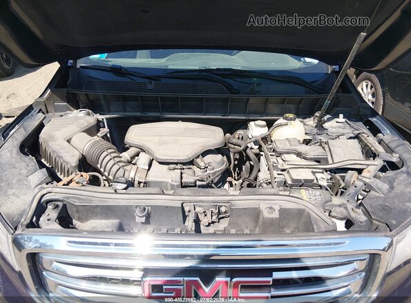 1GKKNSLS4JZ123434 2018 GMC ACADIA Blue Vista trasera
