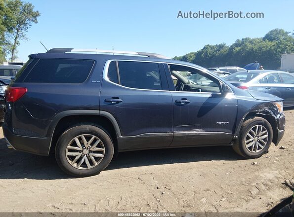 1GKKNSLS4JZ123434 2018 GMC ACADIA Blue Vista interior trasera