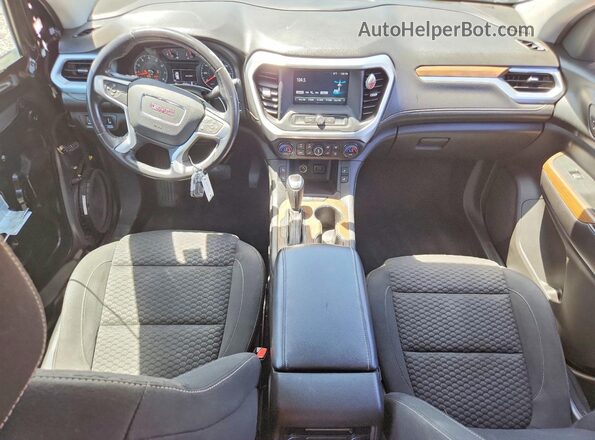 1GKKNSLS5JZ238138 2018 GMC ACADIA Black Вид панелі приладів