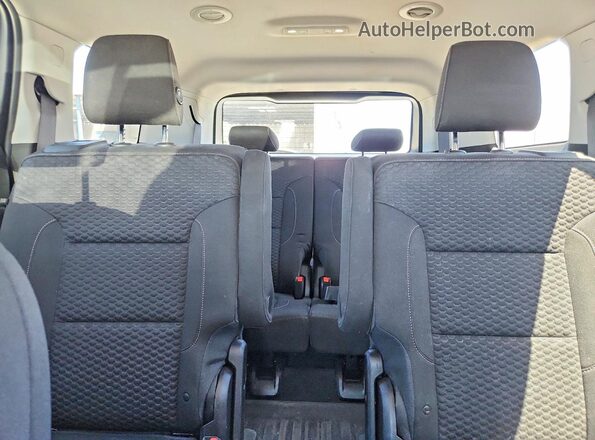 1GKKNSLS5JZ238138 2018 GMC ACADIA Black Вид задніх сидінь