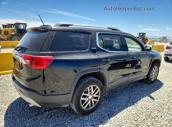 1GKKNSLS5JZ238138 2018 GMC ACADIA Black Задня права чверть