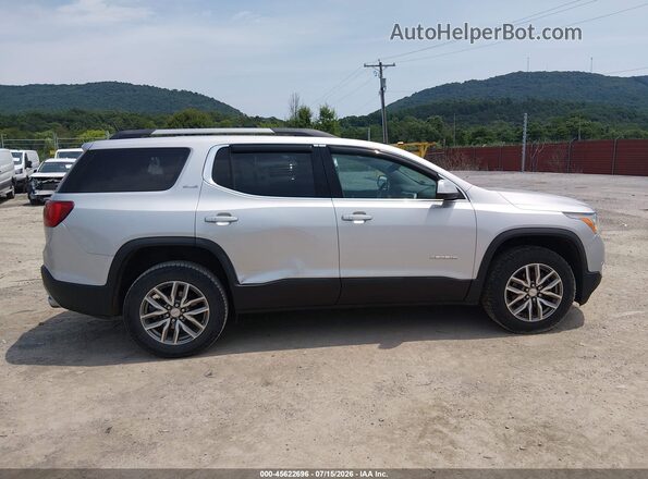 1GKKNSLS6KZ102828 2019 GMC ACADIA Серебряный Вид задней части салона