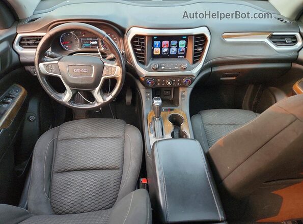 1GKKNSLS7HZ236174 2017 GMC ACADIA Black Widok deski rozdzielczej