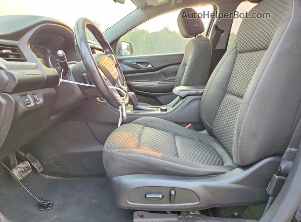 1GKKNSLS7HZ236174 2017 GMC ACADIA Black Widok wnętrza z przodu
