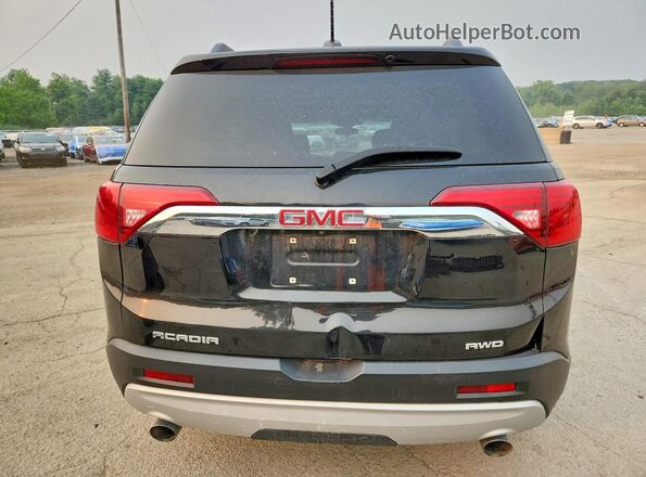 1GKKNSLS7HZ236174 2017 GMC ACADIA Black Widok z tyłu