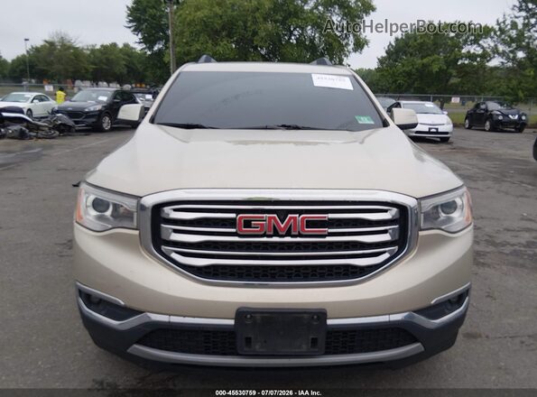 1GKKNSLS8HZ181444 2017 GMC ACADIA Tan Vista del cuadro de instrumentos