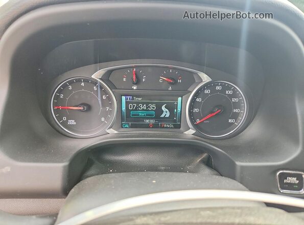 1GKKNSLSXJZ213798 2018 GMC ACADIA Gray Սարքավորումների վահանակի տեսք
