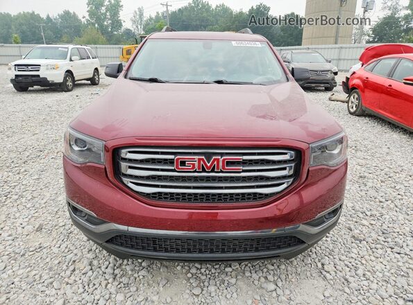 1GKKNTLS2HZ286180 2017 GMC ACADIA Burgundy Դիմացի տեսք