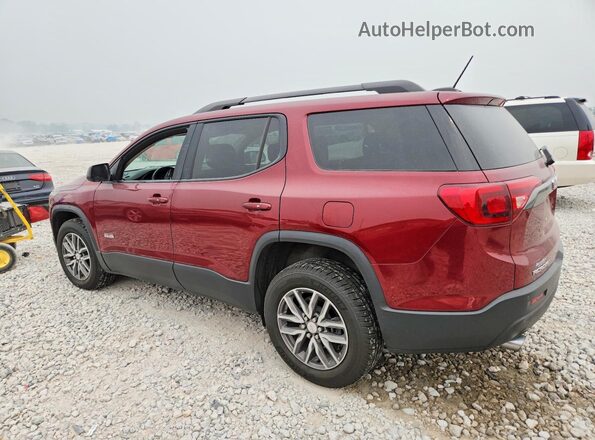 1GKKNTLS2HZ286180 2017 GMC ACADIA Burgundy Հետևի ձախ