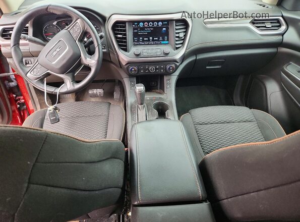 1GKKNTLS2HZ286180 2017 GMC ACADIA Burgundy Առջևի վահանակի տեսք