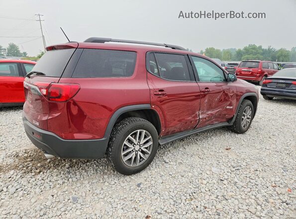 1GKKNTLS2HZ286180 2017 GMC ACADIA Burgundy Հետևի աջ