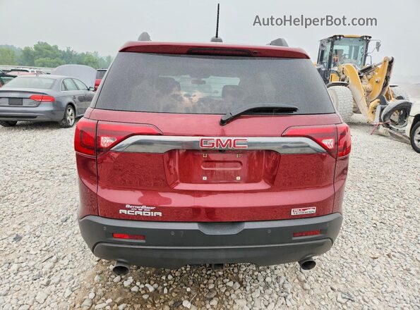 1GKKNTLS2HZ286180 2017 GMC ACADIA Burgundy Հետևի տեսք