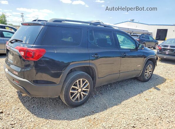 1GKKNTLS4HZ147586 2017 GMC ACADIA Черный Задняя правая четверть