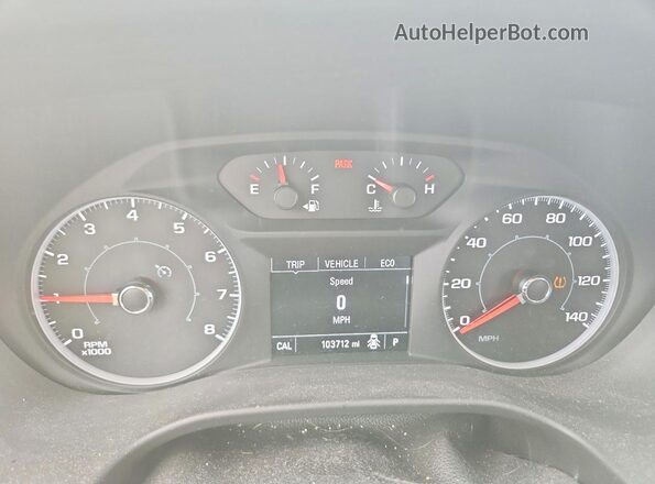 1GKKNTLS6HZ237340 2017 GMC ACADIA Charcoal Instrument cluster view
