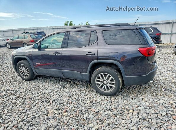 1GKKNTLS6HZ237340 2017 GMC ACADIA Charcoal Rear left