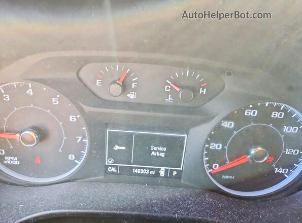 1GKKNTLS8HZ155156 2017 GMC ACADIA Gray Սարքավորումների վահանակի տեսք