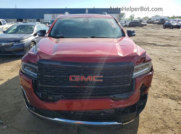 1GKKNUL40PZ167114 2023 GMC ACADIA Red Դիմացի տեսք