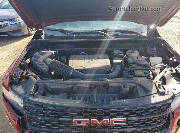 1GKKNUL40PZ167114 2023 GMC ACADIA Red Շարժիչի բաժամունքի տեսք
