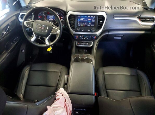 1GKKNUL4XPZ213919 2023 GMC ACADIA Red Widok deski rozdzielczej