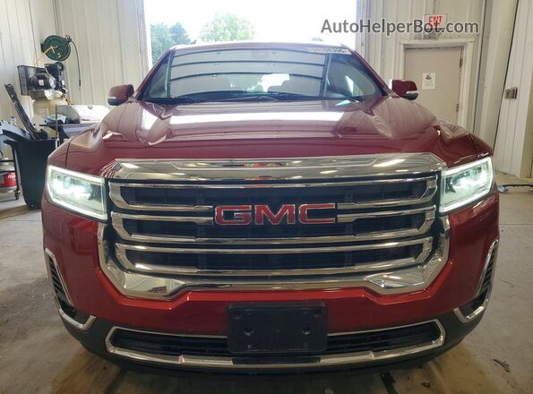 1GKKNUL4XPZ213919 2023 GMC ACADIA Red Widok z przodu