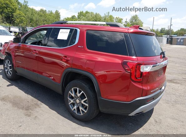 1GKKNULS9PZ264181 2023 GMC ACADIA Red Rear left