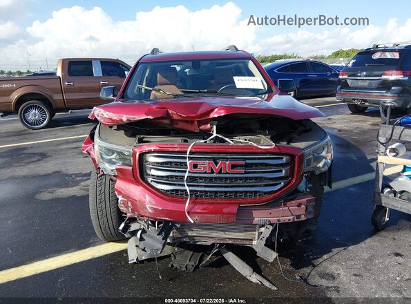 1GKKNVLS3HZ204940 2017 GMC ACADIA Maroon Front view