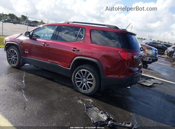 1GKKNVLS3HZ204940 2017 GMC ACADIA Maroon Rear left