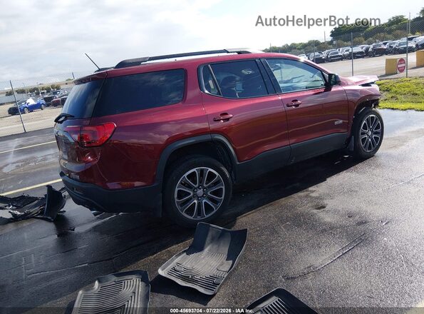 1GKKNVLS3HZ204940 2017 GMC ACADIA Maroon Rear right